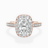 Amor Halo Engagement Ring