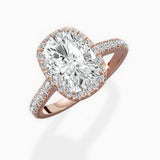 Amor Halo Engagement Ring