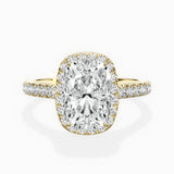 Amor Halo Engagement Ring