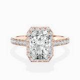 Amor Halo Engagement Ring