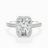 Amor Halo Engagement Ring