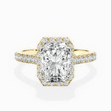 Amor Halo Engagement Ring