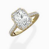 Amor Halo Engagement Ring