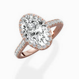 Amor Halo Engagement Ring