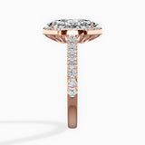Amor Halo Engagement Ring