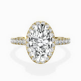 Amor Halo Engagement Ring
