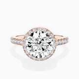 Amor Halo Engagement Ring