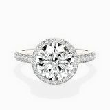 Amor Halo Engagement Ring