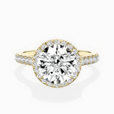 Amor Halo Engagement Ring