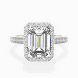 Amor Halo Engagement Ring