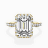 Amor Halo Engagement Ring