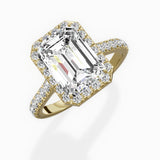Amor Halo Engagement Ring