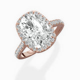 Amor Halo Engagement Ring