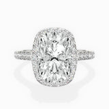 Amor Halo Engagement Ring