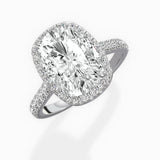 Amor Halo Engagement Ring