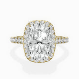 Amor Halo Engagement Ring