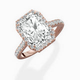 Amor Halo Engagement Ring