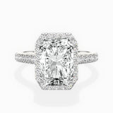 Amor Halo Engagement Ring