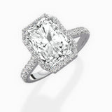 Amor Halo Engagement Ring