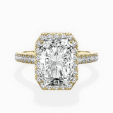 Amor Halo Engagement Ring