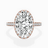 Amor Halo Engagement Ring