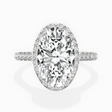 Amor Halo Engagement Ring