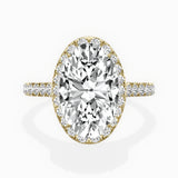 Amor Halo Engagement Ring