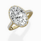 Amor Halo Engagement Ring