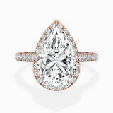 Amor Halo Engagement Ring