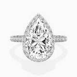 Amor Halo Engagement Ring