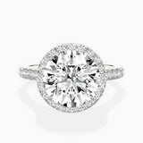 Amor Halo Engagement Ring