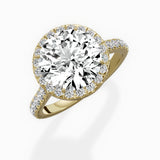 Amor Halo Engagement Ring
