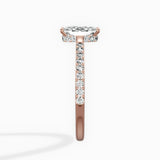 Fortuna Hidden Halo Engagement Ring