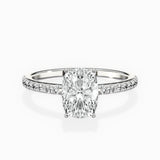 Fortuna Hidden Halo Engagement Ring