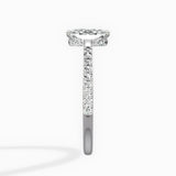 Fortuna Hidden Halo Engagement Ring