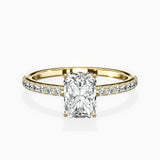 Fortuna Hidden Halo Engagement Ring