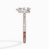 Fortuna Hidden Halo Engagement Ring