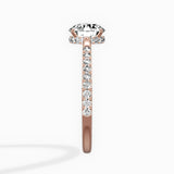 Fortuna Hidden Halo Engagement Ring