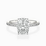 Fortuna Hidden Halo Engagement Ring