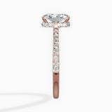 Fortuna Hidden Halo Engagement Ring