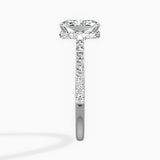 Fortuna Hidden Halo Engagement Ring