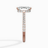 Fortuna Hidden Halo Engagement Ring
