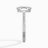 Fortuna Hidden Halo Engagement Ring