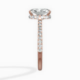 Fortuna Hidden Halo Engagement Ring