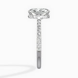 Fortuna Hidden Halo Engagement Ring