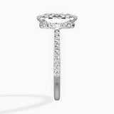 Fortuna Hidden Halo Engagement Ring