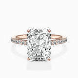 Fortuna Hidden Halo Engagement Ring