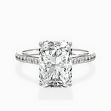 Fortuna Hidden Halo Engagement Ring