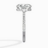 Fortuna Hidden Halo Engagement Ring