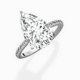Fortuna Hidden Halo Engagement Ring